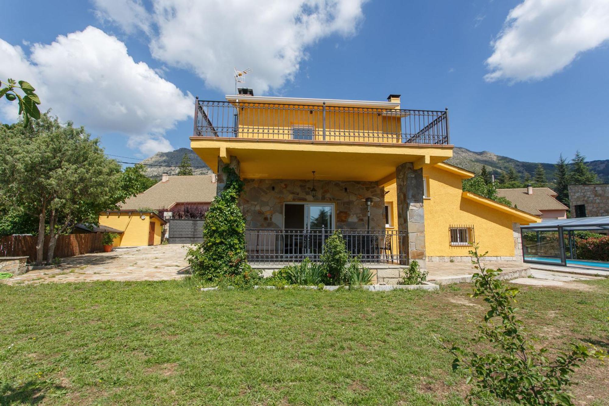 Villa El Bulin De Valdemanco Exterior foto